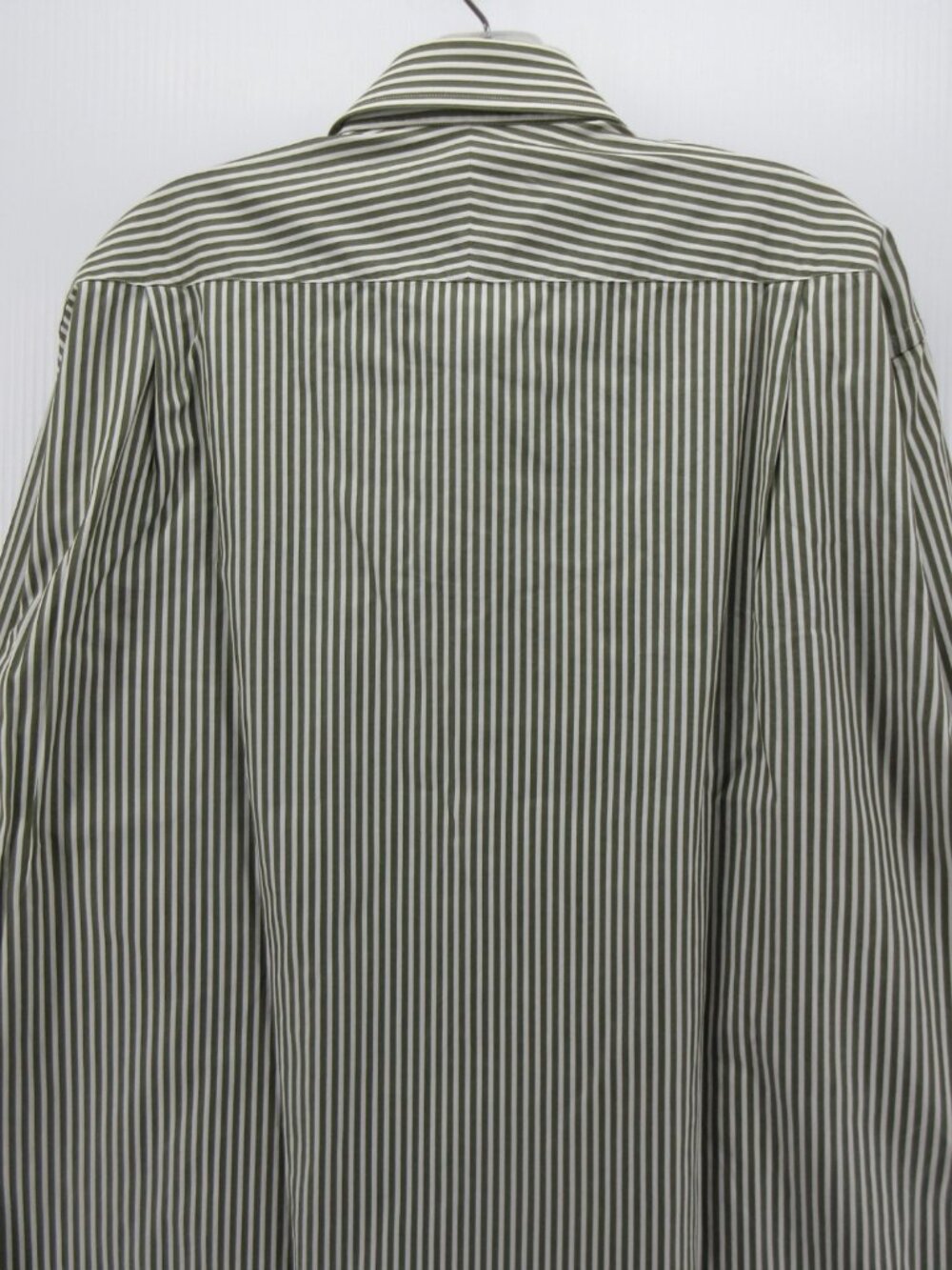Hickey Freeman Shirt 16 Button Up Dress Shirt Striped Classic Large * - Picture 9 of 12